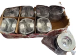 New Ford Diesel Piston Set Of 8C3Z-6108-CD & Clips. Fixed Price $199.00.