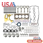 Engine Rebuild For 12-17 Chevrolet Cruze 1.8L Gasket Piston Bearing Con Rod Set. Fixed Price $176.59.