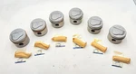 New Bmw Mahle 0819803 89,47 Mm (+0,50) M10 Pistons Set (6) Seals E21 E12 E28. Fixed Price $2500.00.