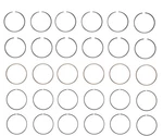 Enginetech Piston Ring Set For 1 .75MM .030IN Oversize. Fixed Price $185.99.