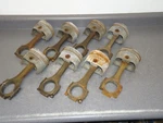 8) Gm Engine Pistons Connecting Rods Set 3888304 Chevrolet Chevy 427 L88 Copo. Fixed Price $247.50.