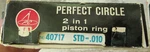 1971 Buick Chevy Olds Pont 250 6CYL Piston Ring Set Perfect Circle 40717 Std. Fixed Price $30.00.
