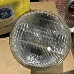 Qty Ge Sealed Beams 4412 Round Fog Lights 5.75 12V 35W Clear Nos. Fixed Price $48.00.
