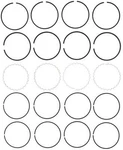 Engine Piston Ring Set Fits 1989-1999 Suzuki Sidekick X-90 Vitara Mahle Origina. Fixed Price $65.52.