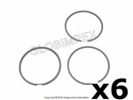 Porsche 911 '70-'71 Standard Piston Ring Set Of 6 Goetze +warranty. Fixed Price $222.70.