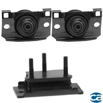 Engine Mounts & Transmission 3PCS For Nissan Frontier 25-20 V6-3.8L, 4WD. Fixed Price $154.00.