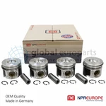 Piston & Ring For Fiat Alfa Romeo Bravo Brava Stilo Doblo 1.9 Jtd 82.00 Us Stock. Fixed Price $239.20.
