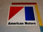 Vintage American Motors 12.5" Hudson & Nash Car +truck Dealer Metal Gas Oil Sign. Fixed Price $119.99.