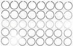 Piston Ring Set Mahle Original 50620.040. Fixed Price $89.41.