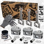 Piston Set Ford 1,0 CM5G-6205-FA CM5G-6205-EC CM5G6205FA CM5G6205EC 1832679 M1CA. Fixed Price $344.33.