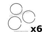Porsche 911 (1976-1977) Piston Ring Standard (95.00 Mm) 1.5-1.5-4MM (6 Sets). Fixed Price $266.75.