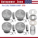 Std Size Piston Kits For 09-14 Hyundai Genesis Coupe 2.0L Turbo G4KF 23410-2C400. Fixed Price $69.96.