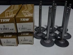 Trw V2861 Int Valves 1971-1973 Pontiac 455 W/2 Bbl Carb Gto, Firebird Set. Fixed Price $96.00.