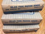 Nos Fomoco Ford Cylinder Hi-low Std. Piston Ring Sets (3) C3OZ-6148-E. Fixed Price $65.00.