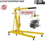 Yellow Jacket 1500LB Engine Hoist Crane Leveler Steel Adjustable Handle. Fixed Price $75.20.