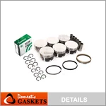 Pistons And Rings Fit 02-10 Dodge Jeep Mitsubishi 3.7 Sohc. Fixed Price $99.28.