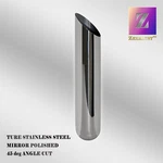3.5IN Long Exhaust Tip For Truck 20IN 2.25IN Inlet Angle Cut Chrome Polish. Fixed Price $58.98.