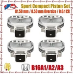 Je 81.50 Bore 0.50MM Oversize 9.0:1 Cr Piston Set For Honda B16A1 A2 A3. Fixed Price $849.99.