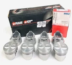 Sealed Power Flat Top 4VR Pistons SET/8+CAST Rings For Chevy Sb 283 .040 Bore. Fixed Price $243.19.