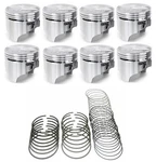 Silvolite .140 Dome PISTONS/8+MOLY Rings 1966-1969 Chevy Bb 427 335/390 Hp Std. Fixed Price $298.91.