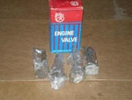 (4) Dokuro Intake Valves, Fits Toyota Corolla,tercel, Chevrolet Nova. Fixed Price $35.05.