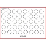 Enginetech Piston Ring Set M37408-100; 195.00MM Bore. Fixed Price $185.08.