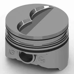Hypereutectic Pistons 358 Rod Flat. Fixed Price $497.43.