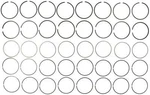 Engine Piston Ring Set Mahle 40203CP. Fixed Price $121.68.