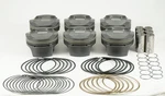 Mahle 84.5MM 10.3:1 Ms Powerpak Plus Forged Pistons Bmw 135I 335I Z4 N54. Fixed Price $1080.84.