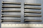 Lot Of 10X NAS6708 Inconel Aerospace Hex Head Shear Bolt 3/4" .5"X5". Fixed Price $24.99.