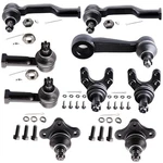9X Front Ball Joints Tie Rods Pitman Arm Steering For 1990 Mazda B2600 LE-5 2.6L. Fixed Price $56.39.