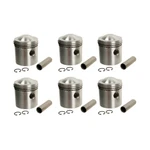 Jaguar E-type Piston +20 9:1 Compression Mahle C13794:20/SET/1. Fixed Price $720.64.