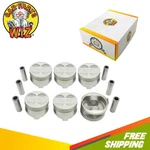 Engine Piston Set Fits 92-95 Honda Isuzu Passport Rodeo 3.2L 6VD1. Fixed Price $116.24.