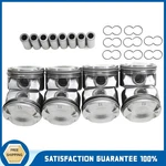 M177 Pistons & Rings Set Std 83MM For Mercedes-benz C63 E63 S63 Amg W222 4.0T. Fixed Price $282.20.