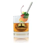 Soireehome Stainless Steel Chilling Spheres W/ Matching Metallic Stirring Rods. Fixed Price $23.00.