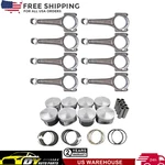 8X Connecting Rods W/ Pistons Set For 2003-2008 Ram Dodge Chrysler Jeep 5.7L. Fixed Price $328.12.