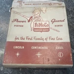 Ford 1954 Nos Power Guard Piston Rings B4AZ-6148-A Fomoco Oem. Fixed Price $13.79.