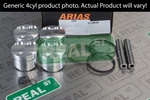 Arias Forged Pistons 11.2:1 88.00MM Acura K24A 2.4 Dohc W/K20 Vtec Head A3310320. Fixed Price $630.00.