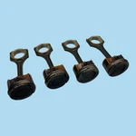 M271 Engine Piston + Connecting Rod Set Oem 12-15 Mercedes W204 C250 SLK250 1.8L. Fixed Price $234.95.