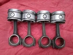 Crosley Shot Cylinder Engine Connecting Rods Pistons 1946-1955 PC724-R. Fixed Price $299.99.