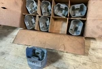 Chev 327 Forged Pistons 4.030 Dome Lumpy Top 1.675" ( Ref Speed-pro L2166 ). Fixed Price $647.98.
