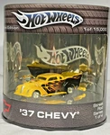 New 2004 Hot Wheels 37' Chevy Street Rod Yellow With Flames Le #1 Of. Fixed Price $21.00.