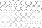 Engine Piston Ring Set Mahle 51785CP.020. Fixed Price $80.54.