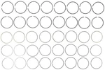 Mahle Original 41904CP.020 Ring Set Moly - Fits Chrysler 5.7L Hemi 2002 Up. Fixed Price $85.99.