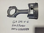 Gm 3.4L Rod And Piston - Used. Fixed Price $34.99.