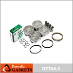 Pistons And Rings Fit 99-05 Subaru Forester Impreza Saab 2.5L Sohc EJ251. Fixed Price $119.28.