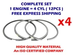 4CYL Piston Rings Set 77MM For Honda 08-227700-00 Ek 1751CC Petrol MP805. Fixed Price $86.32.