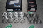 Cp Pistons Manley Rods SR20VET 9.0:1 86.5MM SC7325V/14023-4. Fixed Price $1302.06.