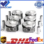 VR6 3.6L Engine Pistons & Rings Set For Porsche Cayenne Audi Q7 Vw Passat R36 Cc. Fixed Price $159.90.