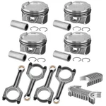 Pistons + Connecting Rods & Bearings For 2012-2017 Bmw N20 N26 2.0L Turbo Std. Fixed Price $166.99.